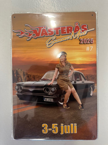 Samlarskylt Västerås Summer Meet 2025